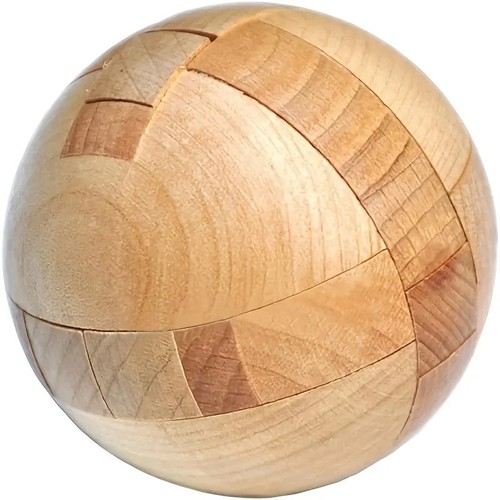 Puzzle legno palla - legno,