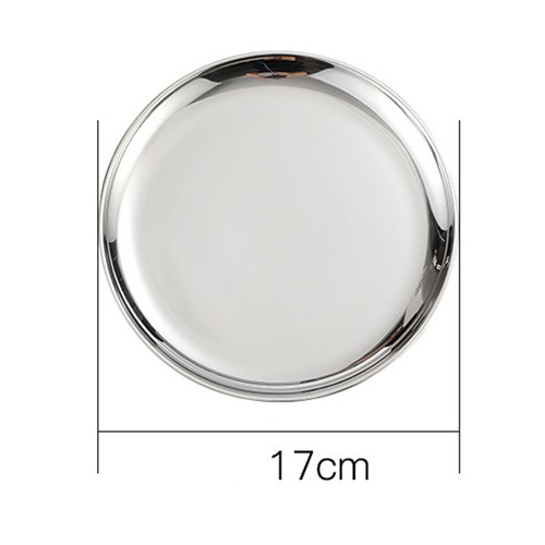 Piatto vassoio acciaio inox - piatto,