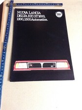 DEPLIANT AUTO VINTAGE LANCIA