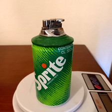 ACCENDINO DA TAVOLO VINTAGE A FORMA DI LATTINA SPRITE PUBBLICITA'