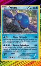 Kyogre Holo Deck Promo -