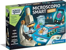 Clementoni - Laboratorio, Microscopio Bambini Ottico, Esperimenti di Scienza