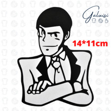 Adesivo Sticker Lupin III (Lupen) per Auto, moto, bici, parete, casco...