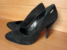 Scarpe eleganti quasi nuove tacco10cm vera pelle 37 nero LORIBLU Made in Italy