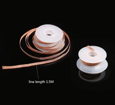 TRECCIA 2,0 MM TRECCIOLA DISSALDANTE LUNGA 3MT AUTODECAPANTE FILO PCB