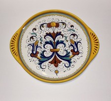 CERAMICA Design - Fima Deruta Made in Italy - PIATTO/PIATTO DA PORTATA dipinto a mano