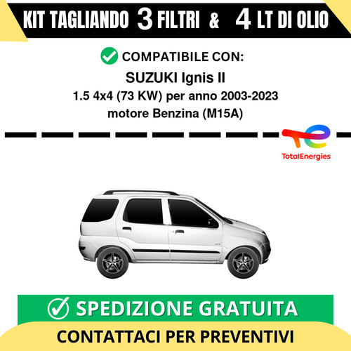 Tagliando per suzuki - suzuki, ii