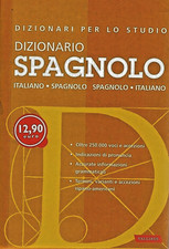 Dizionario Spagnolo Italiano Italiano Spagnolo Formato Medio Grande Vallardi