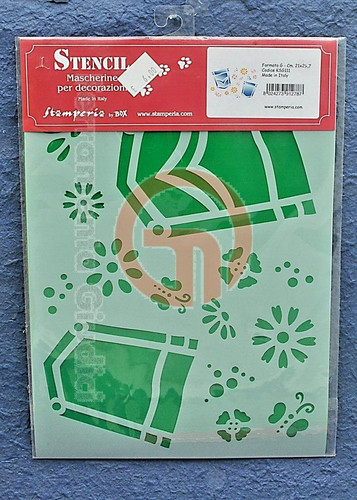 Stencil decoupage maschere - decoupage,