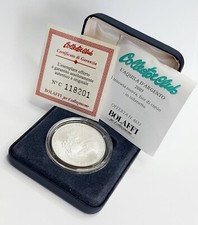 USA oncia argento 2009 Garanzia Bolaffi astuccio originale