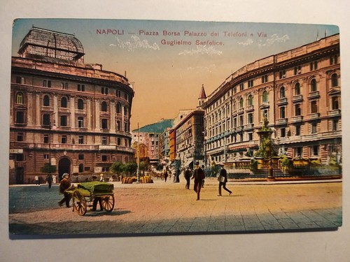 Napoli piazza borsa - -,