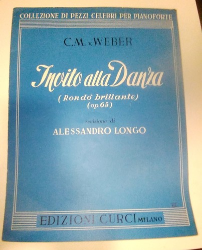 Libro libretto spartito - libro, invito
