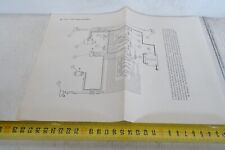 schema impianto elettrico trattore caricatore Fiat FL 8 tractor condizioni buone