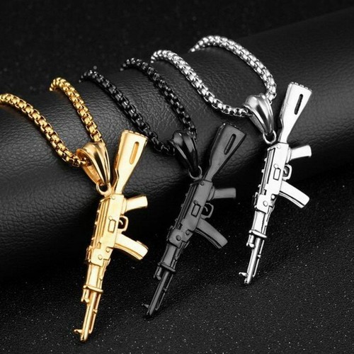 Ak47 gun collana ciondolo hip - gun,
