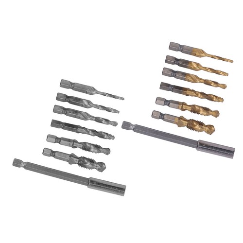 Set rubinetto trapano punta - set,