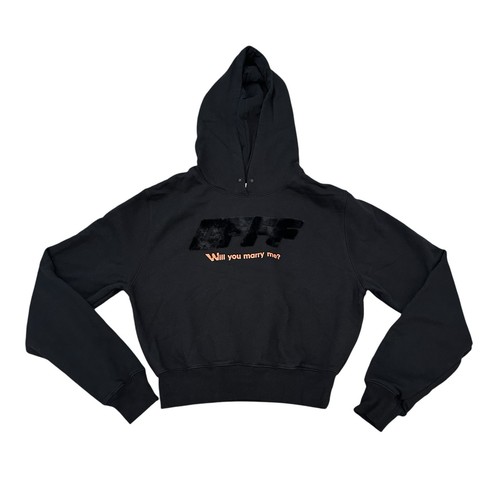 Felpa con cappuccio off - felpa,