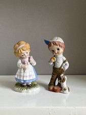 ➰ Scultura Porcellana Coppia