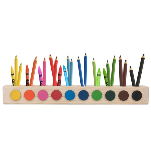 Portapenne montessori legno - montessori,