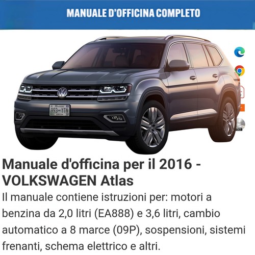 Manuale officina volkswagen - manuale,