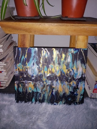 Pittura astratta arte - , fluida