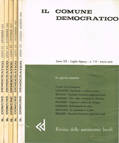 Comune democratico rivista - democratico.,
