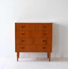 MidCentury Cassettiera svedese anni '60, design scandinavo vintage, 60s