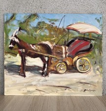 Quadro vintage carrozza - vintage, -carrozza
