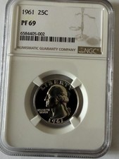 1961 Washington Silver Quarter