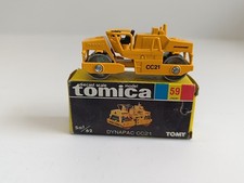 Rullo Tomica CC21 Dynapac 1:62 Tomy macchina edile modello Giappone raro