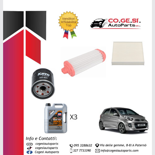 Kit tagliando filtri olio - tagliando,