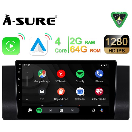 64gb android 15 autoradio - 9''64gb,