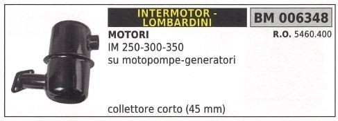 Marmitta lombardini motopompa - marmitta,