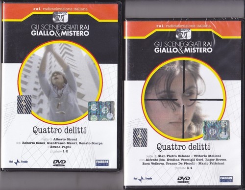 Dvd sceneggiati rai - dvd, quattro