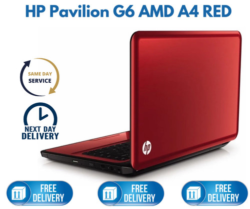 Pavilion amd a4 rosso - hp,