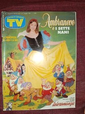 RIVISTA SORRISI E CANZONI TV 1994 N. 19. AMBRA ANGIOLINI BIANCANEVE NON È LA RAI