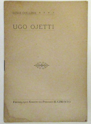 Luigi collino ugo ojetti - collino,,