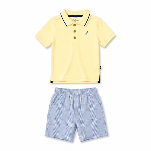 Polo corta nautica - corta, ragazzo