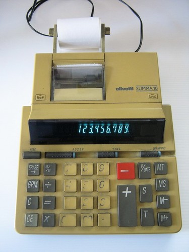 Calcolatrice olivetti summa - olivetti,