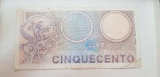 500 LIRE DI CARTA 1979