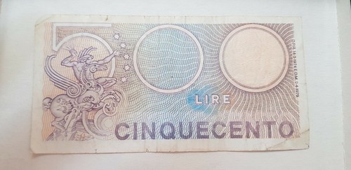 500 lire carta 1979 - di,