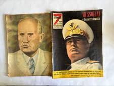 MUSSOLINI FASCISMO LOTTO LIBRI