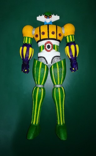Jeeg robot acciaio statua - jeeg,