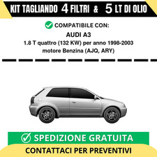 Tagliando per AUDI A3 1.8 T
