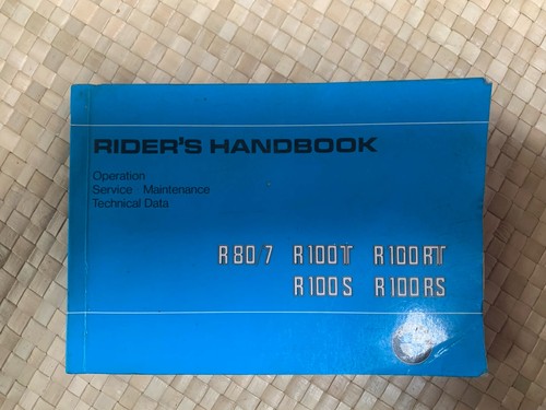 Bmw r80 r100t r100rt - r100t,