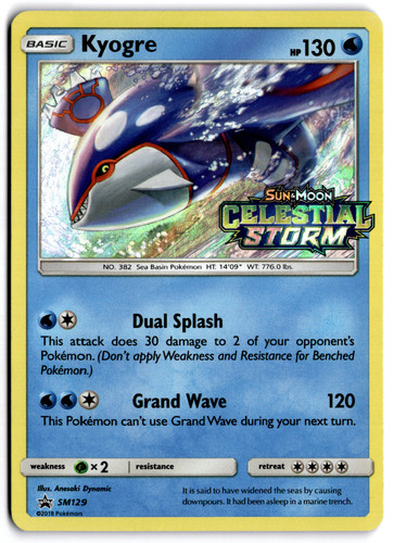 Kyogre promo stella nera - -,