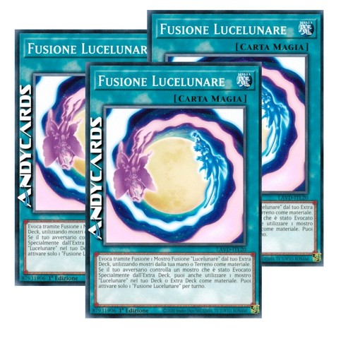 Fusione lucelunare - fusione, 3x