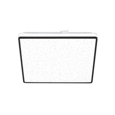 Applique Moderna Lino Plastica Nero Led Integrato 15W 4000K