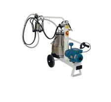 MUNGITRICE A CARRELLO PER MUCCHE VACCHE BOVINI 1 GRUPPO - CARRELLO MUNGITORE