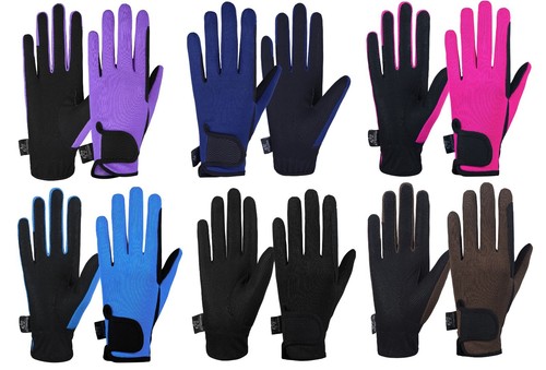 Guanti equitazione bambini - guanti,