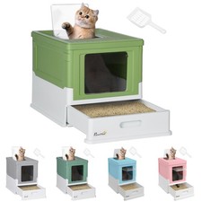 PawHut Lettiera per Gatti